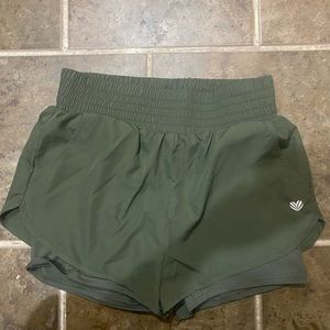 Army Green Running shorts